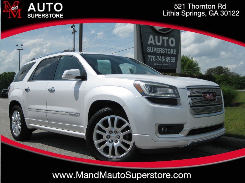 2016 GMC Acadia Denalit With Navigat photo