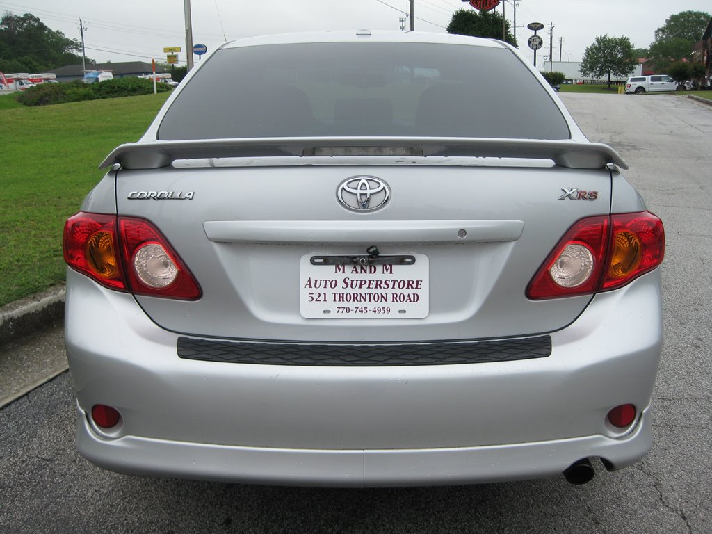 2010 Toyota Corolla XRS photo