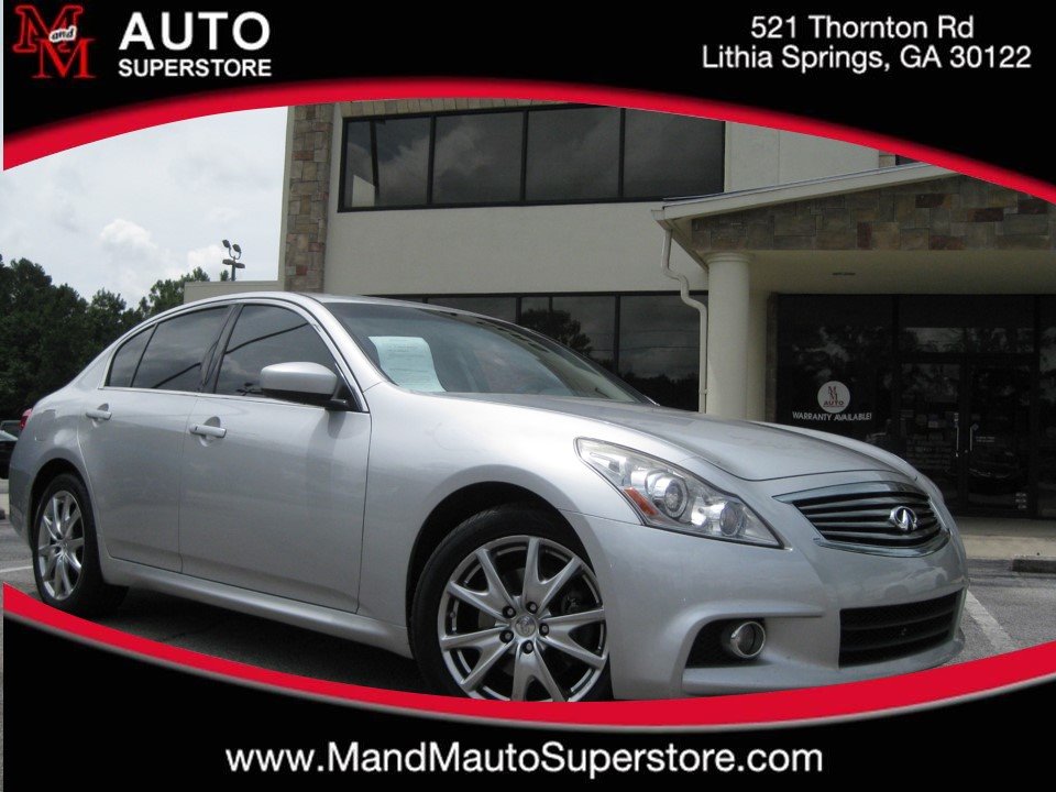 2013 INFINITI G - $10,950