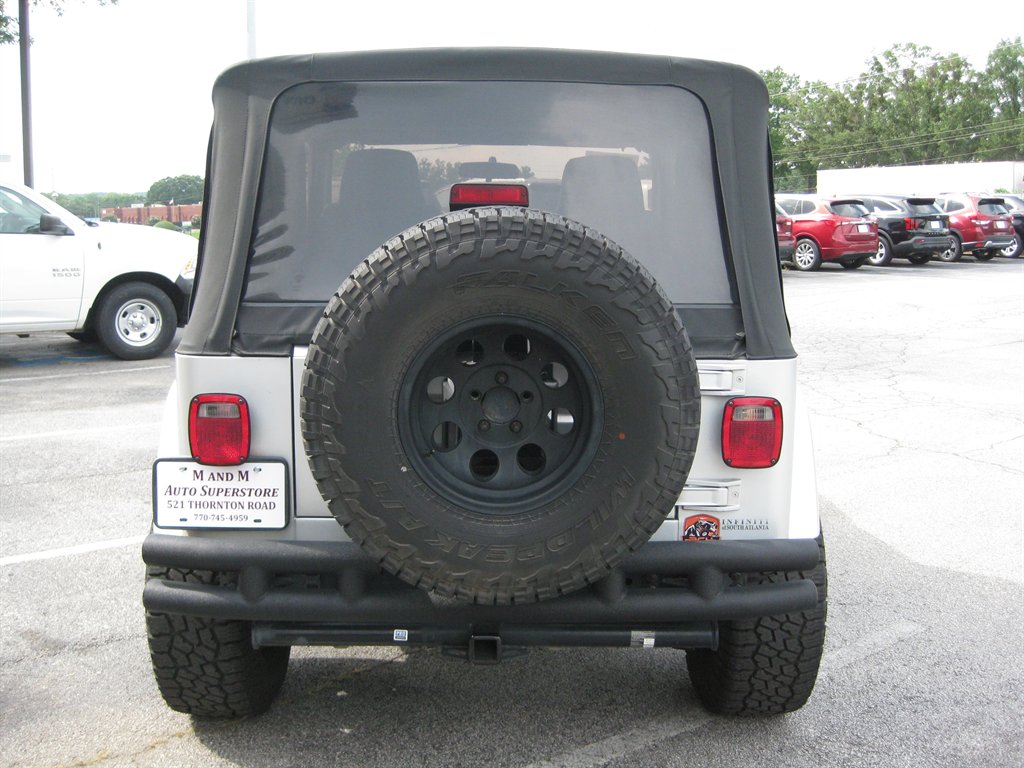 2003 Jeep Wrangler - $9,500