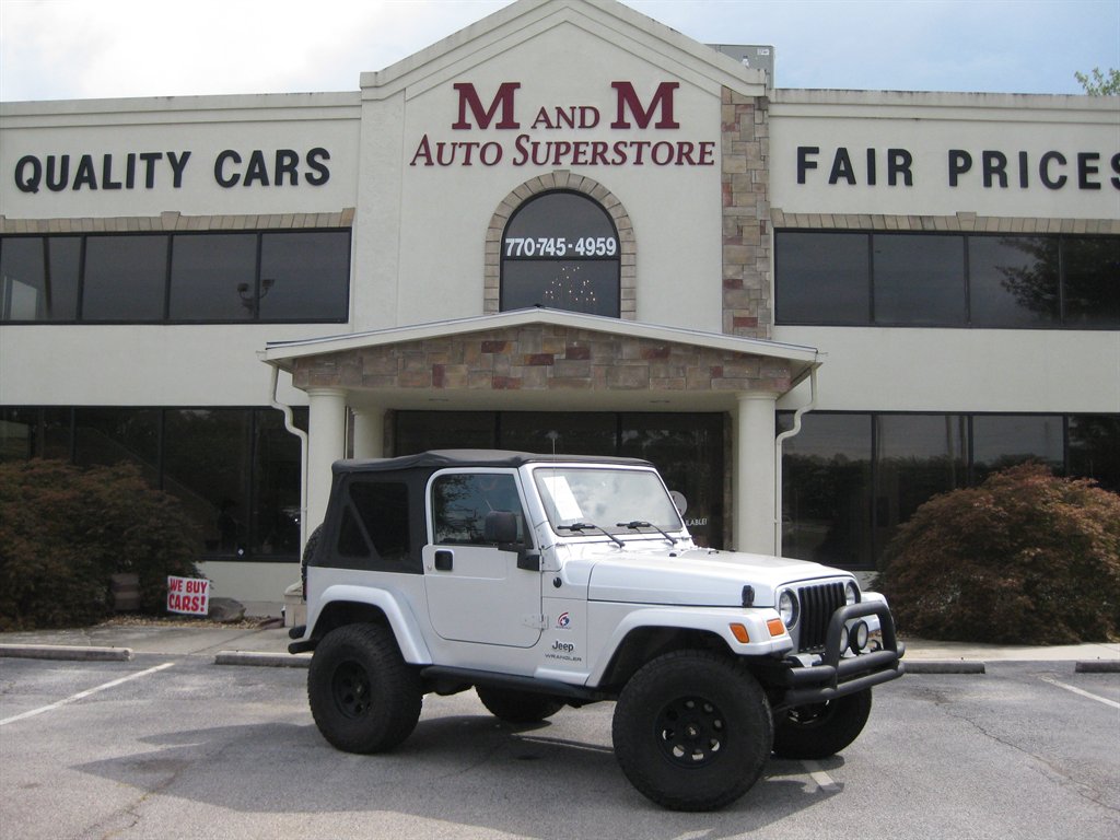 2003 Jeep Wrangler - $9,500