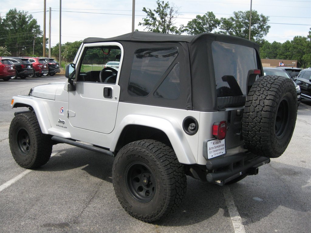 2003 Jeep Wrangler - $9,500