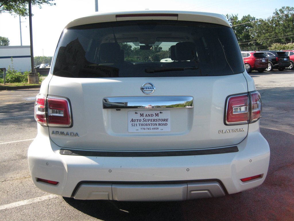 2018 Nissan Armada - $9,500