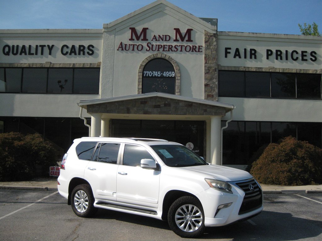 White 2014 Lexus GX SUV / Crossover All-Wheel Drive Automatic