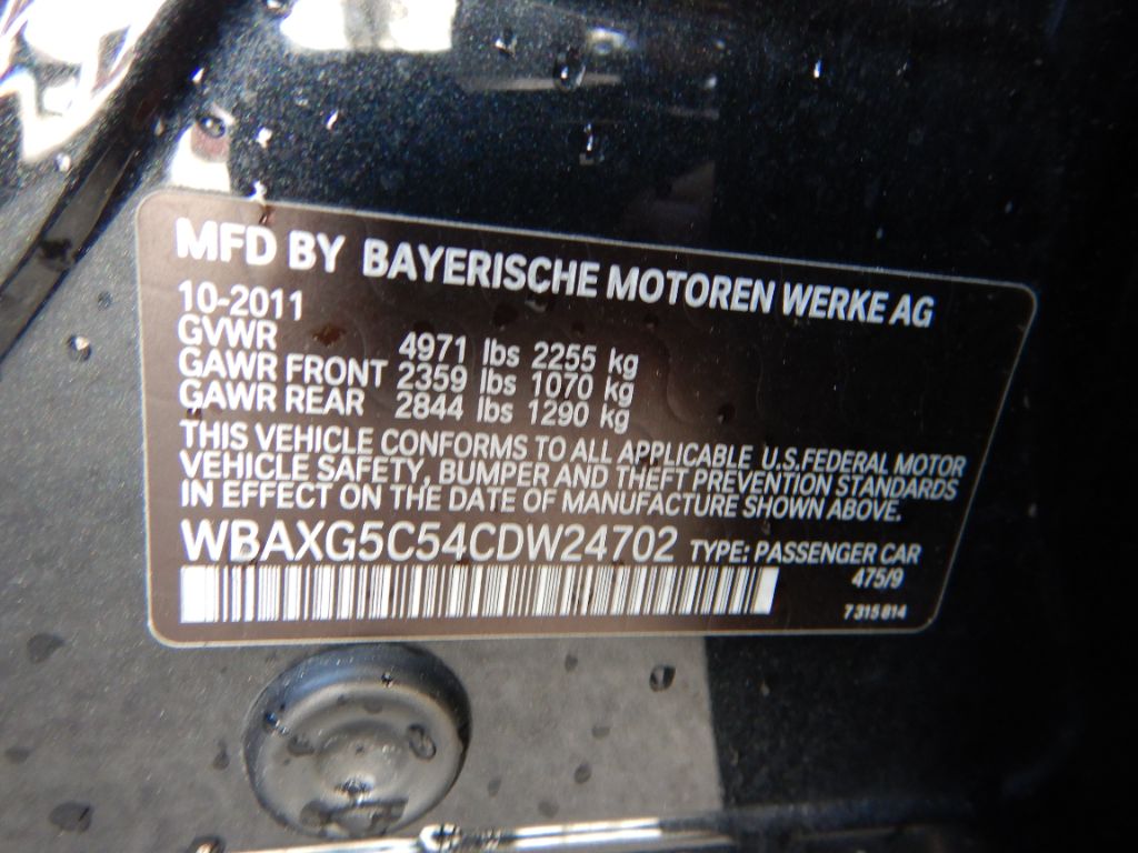 2012 BMW 528i