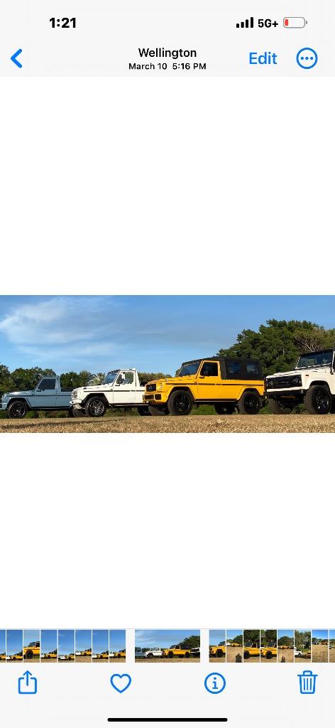 1995 Mercedes-Benz G class - $99,000