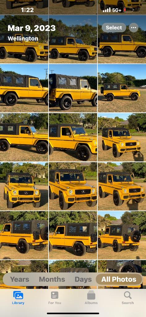 1995 Mercedes-Benz G class - $99,000