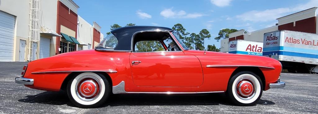 1961 Mercedes-Benz 190sl - $145,000