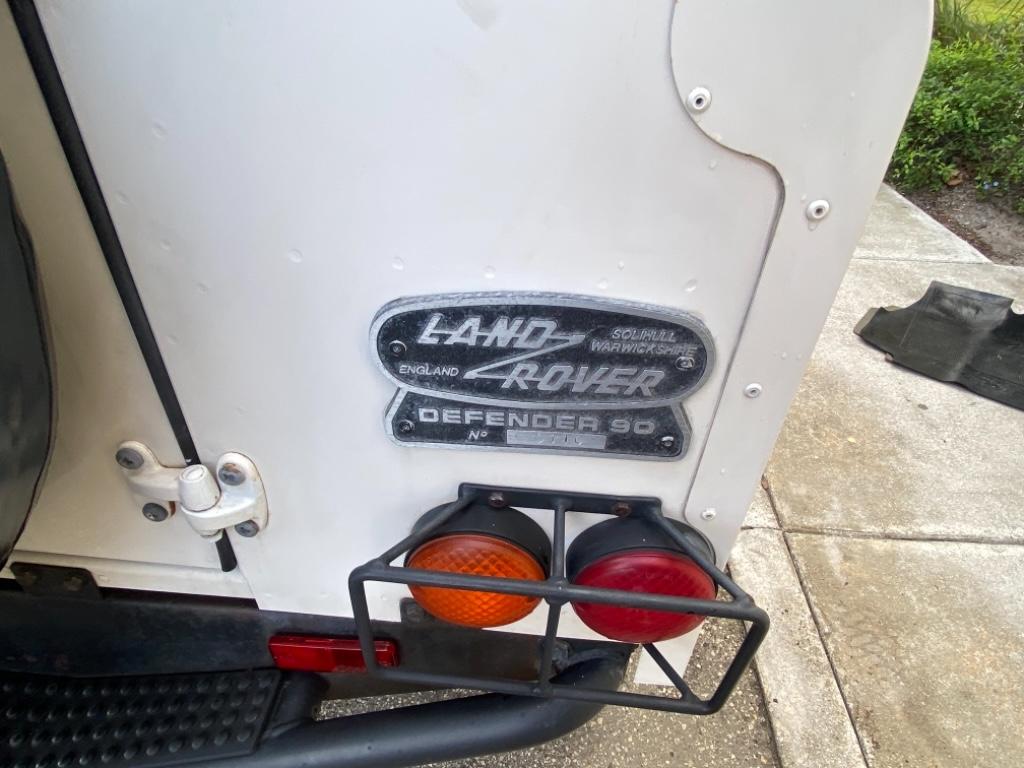 1997 Land Rover Defender - $87,000