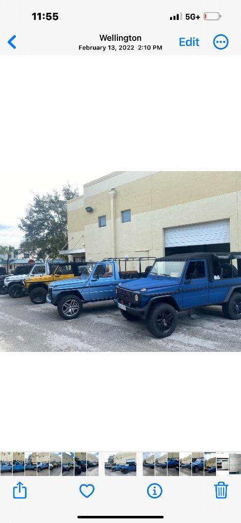 1995 Mercedes-Benz G class - $99,000