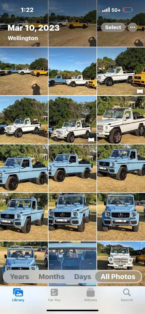 1995 Mercedes-Benz G class - $99,000