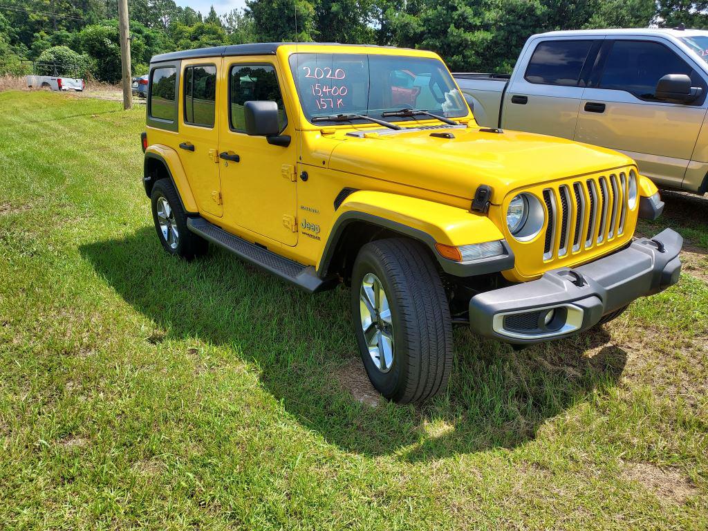 2020 Jeep Wrangler - $15,400