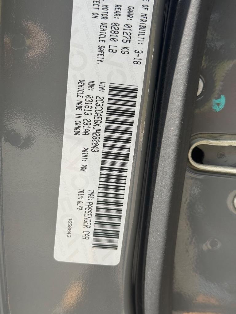 2018 Chrysler 300 - $14,900