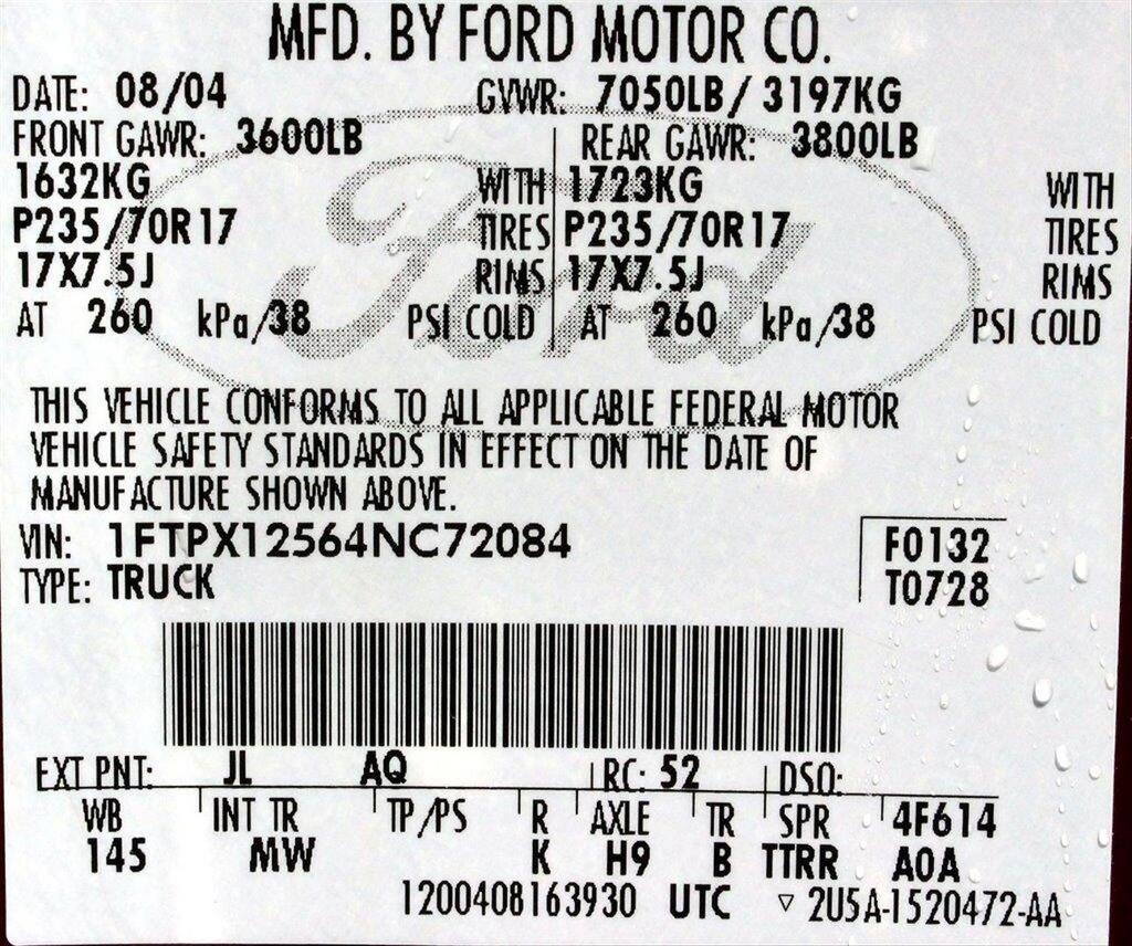 2004 Ford F-150 XL photo