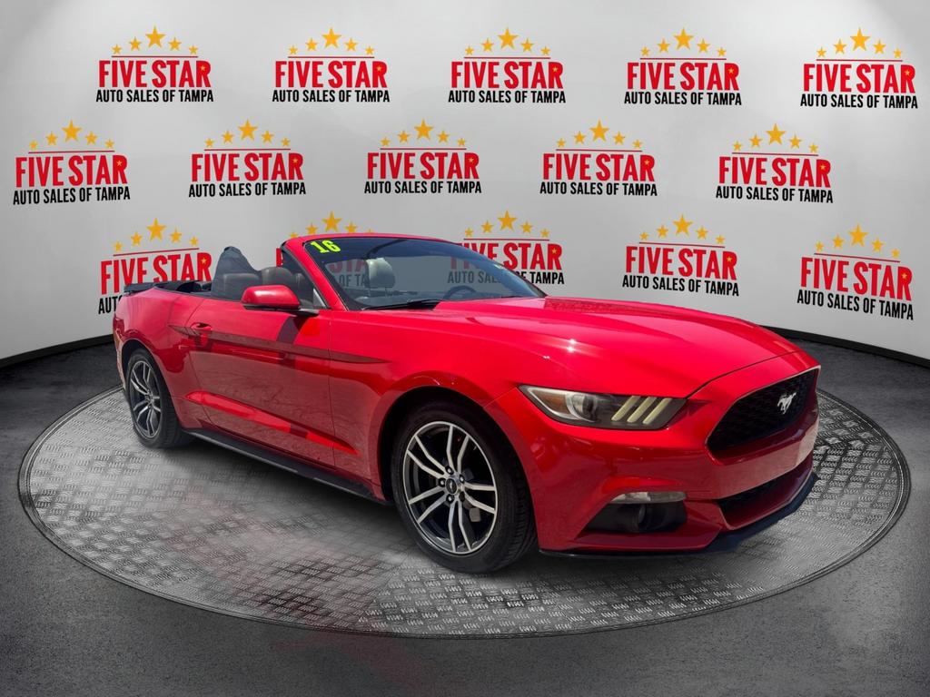 2016 Ford Mustang EcoBoost Premium Convertible RWD