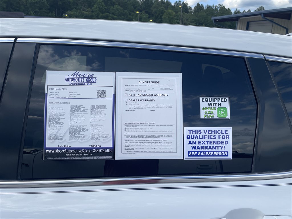 2019 Honda CR-V - $21,850