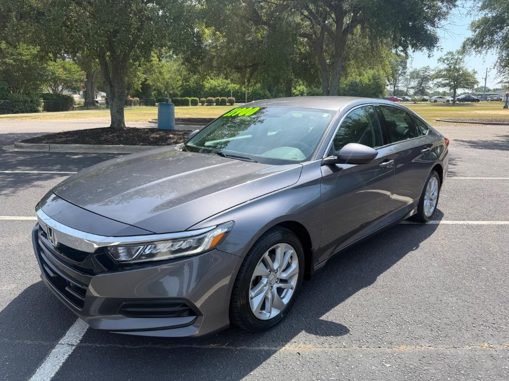 Gray 2019 Honda Accord Sedan Front-Wheel Drive Automatic