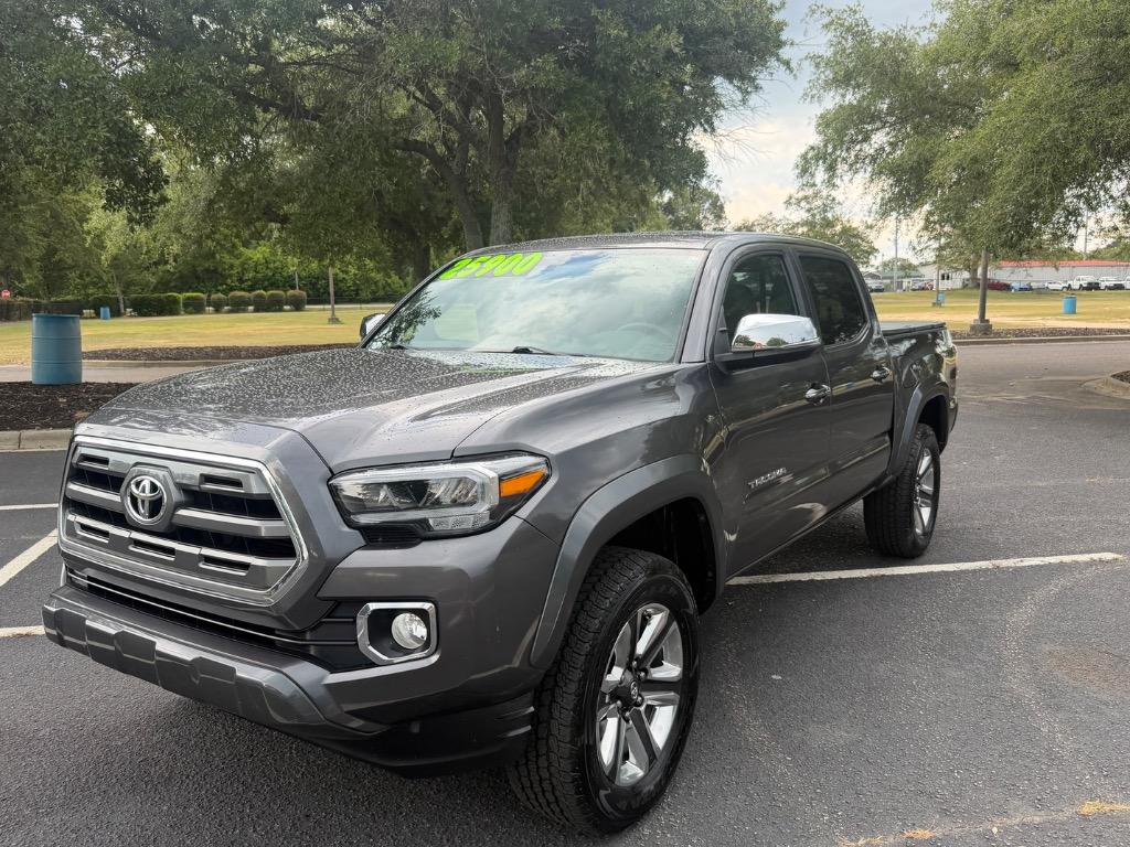 Gray 2016 Toyota Tacoma Pickup Truck Four-Wheel Drive Automatic