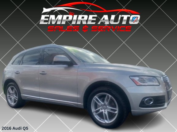 2016 Audi Q5 - $10,500