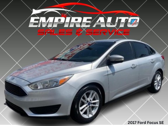 Silver 2017 Ford Focus Sedan Front-Wheel Drive Automatic