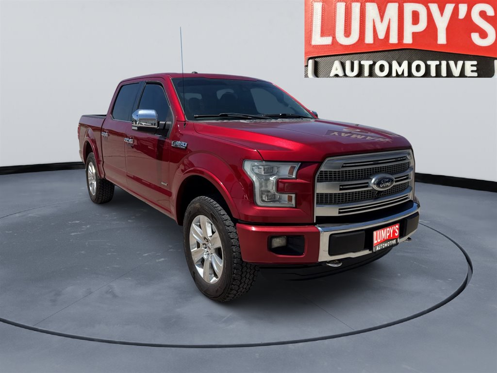 The 2015 Ford F150 Platinum photos