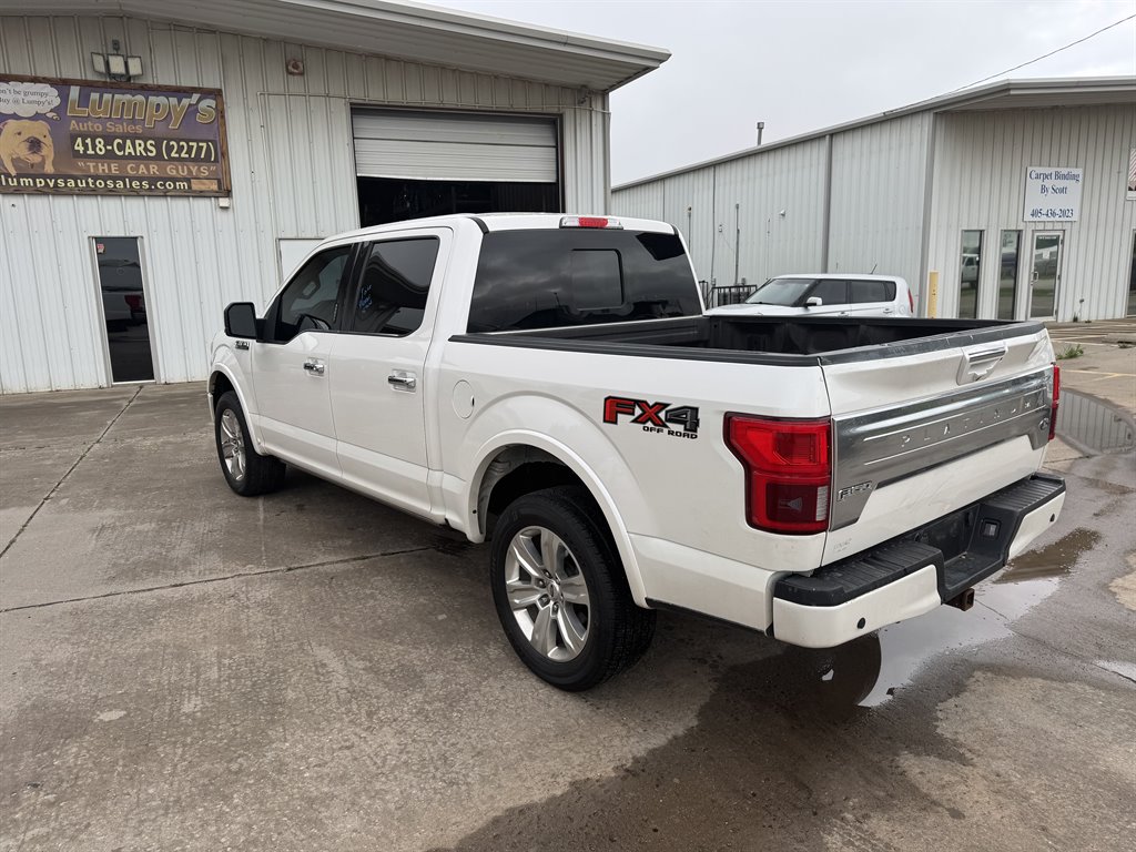 2018 Ford F150 Platinum photo