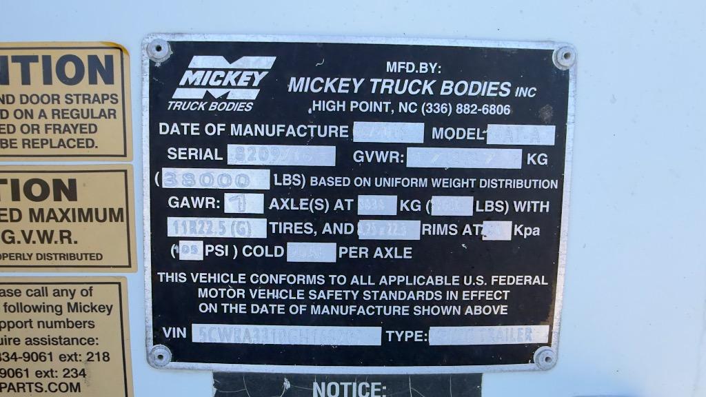 2013 Mickey Truck Bodies Inc. Mickey Truck Bodies Inc. - $19,991