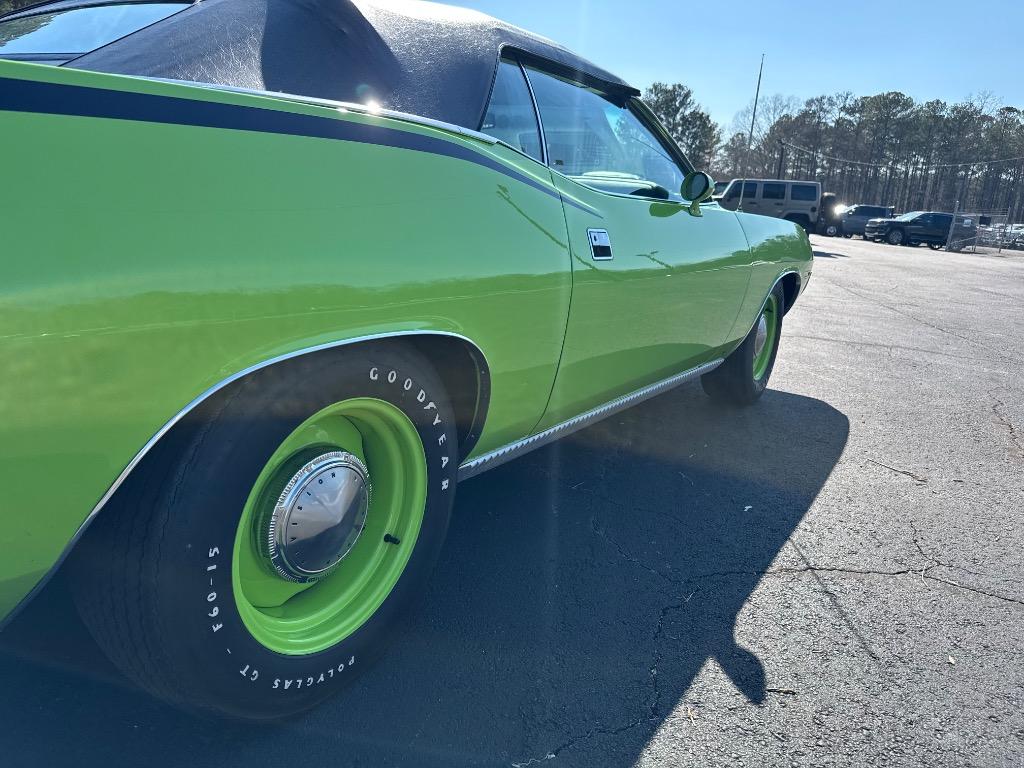 1970 Plymouth Cuda Convertible 528 CI Hemi-Resto mod 5 speed tremec - $149,900
