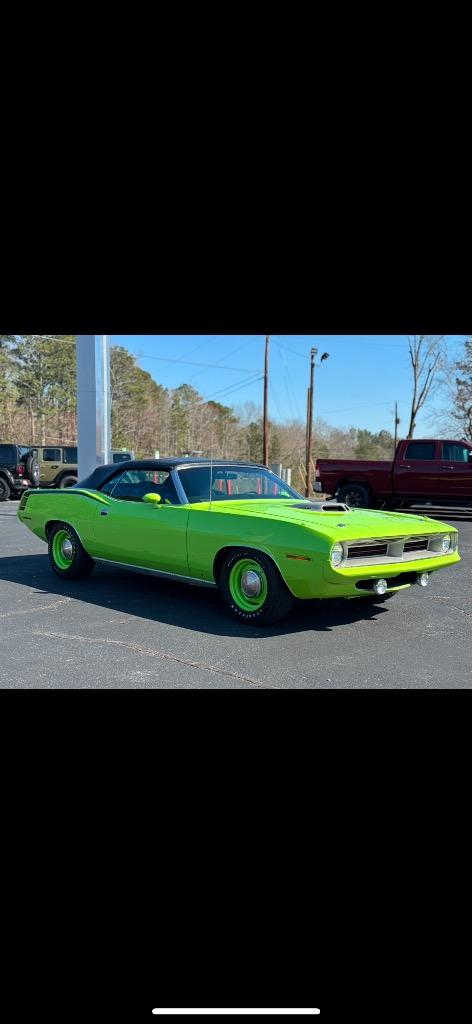 1970 Plymouth Cuda Convertible 528 CI Hemi-Resto mod 5 speed tremec - $149,900