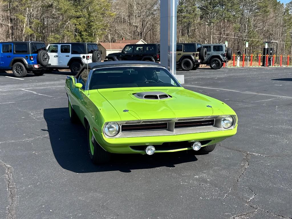 1970 Plymouth Cuda Convertible 528 CI Hemi-Resto mod 5 speed tremec - $149,900