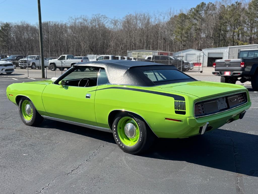 1970 Plymouth Cuda Convertible 528 CI Hemi-Resto mod 5 speed tremec - $149,900