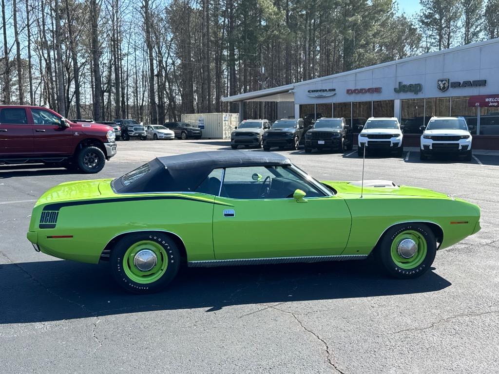 1970 Plymouth Cuda Convertible 528 CI Hemi-Resto mod 5 speed tremec - $149,900
