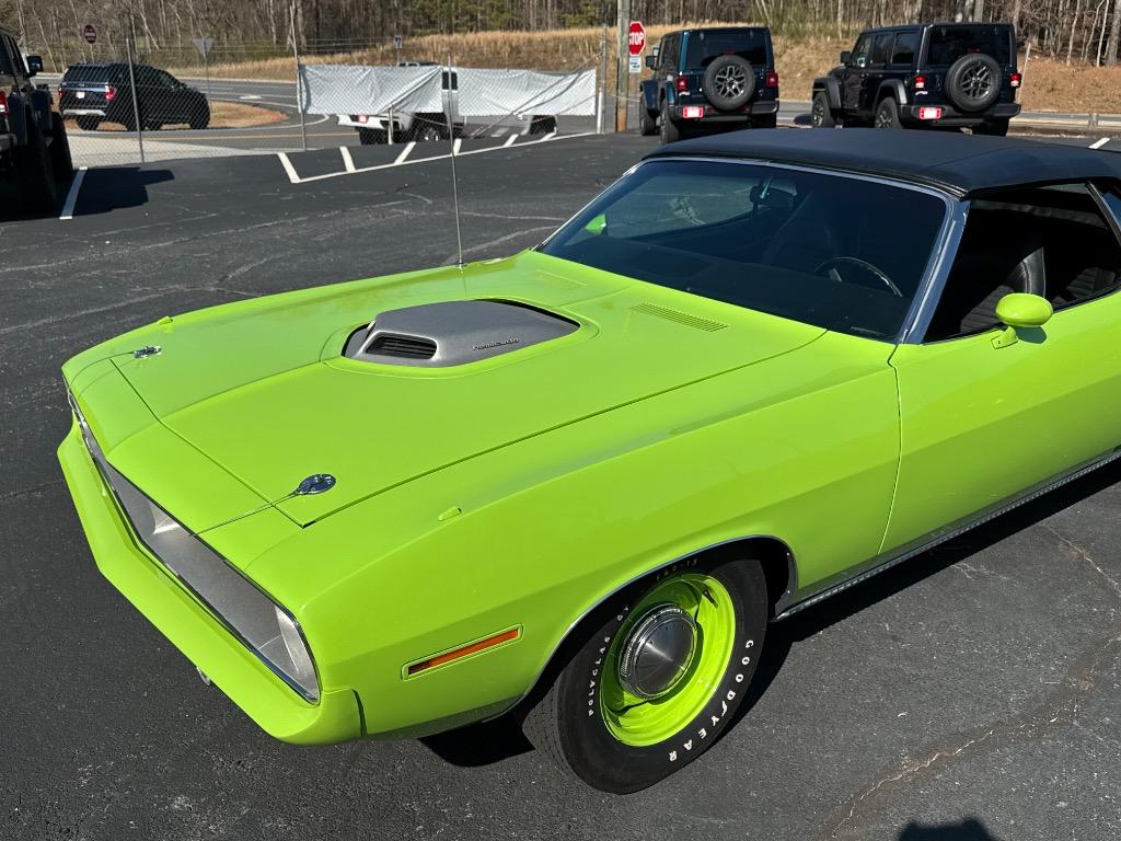 1970 Plymouth Cuda Convertible 528 CI Hemi-Resto mod 5 speed tremec - $149,900