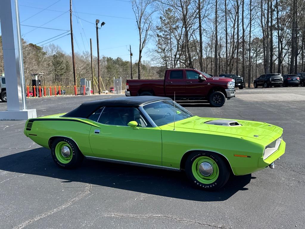 1970 Plymouth Cuda Convertible 528 CI Hemi-Resto mod 5 speed tremec - $149,900
