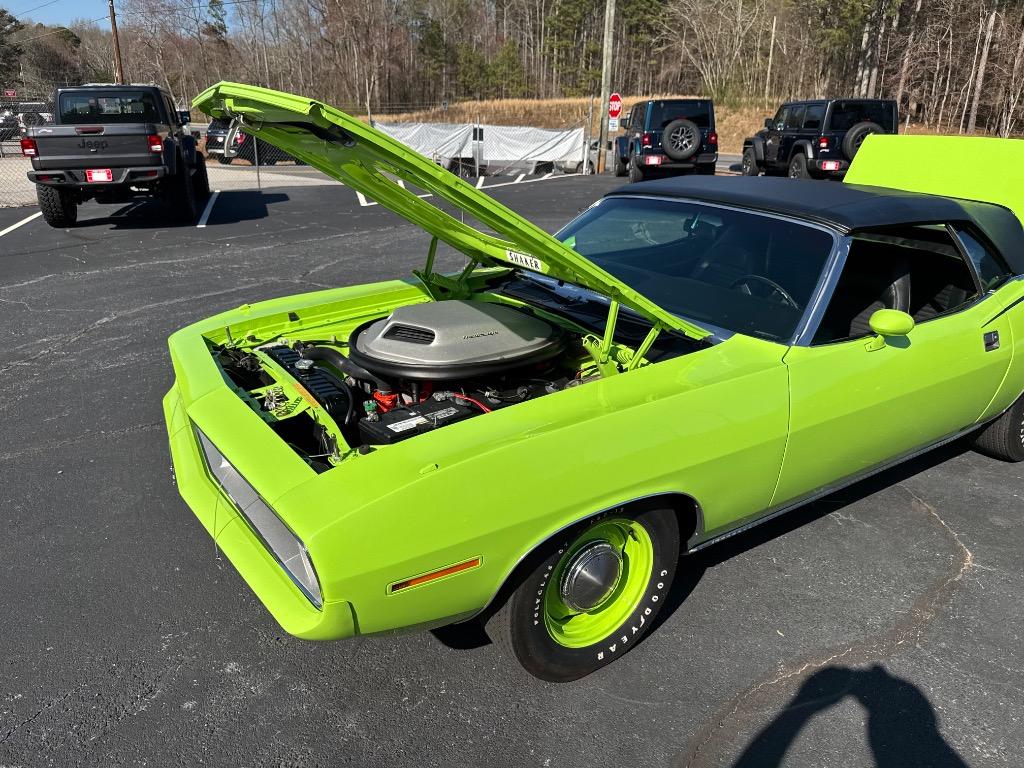 1970 Plymouth Cuda Convertible 528 CI Hemi-Resto mod 5 speed tremec - $149,900