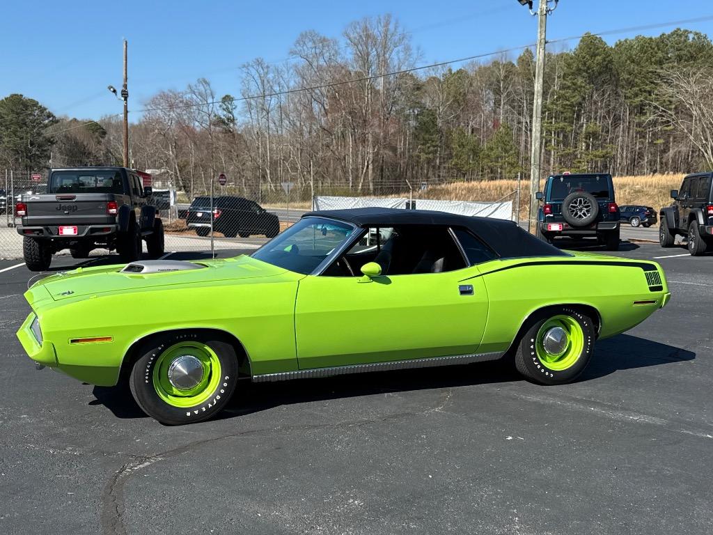 1970 Plymouth Cuda Convertible 528 CI Hemi-Resto mod 5 speed tremec - $149,900