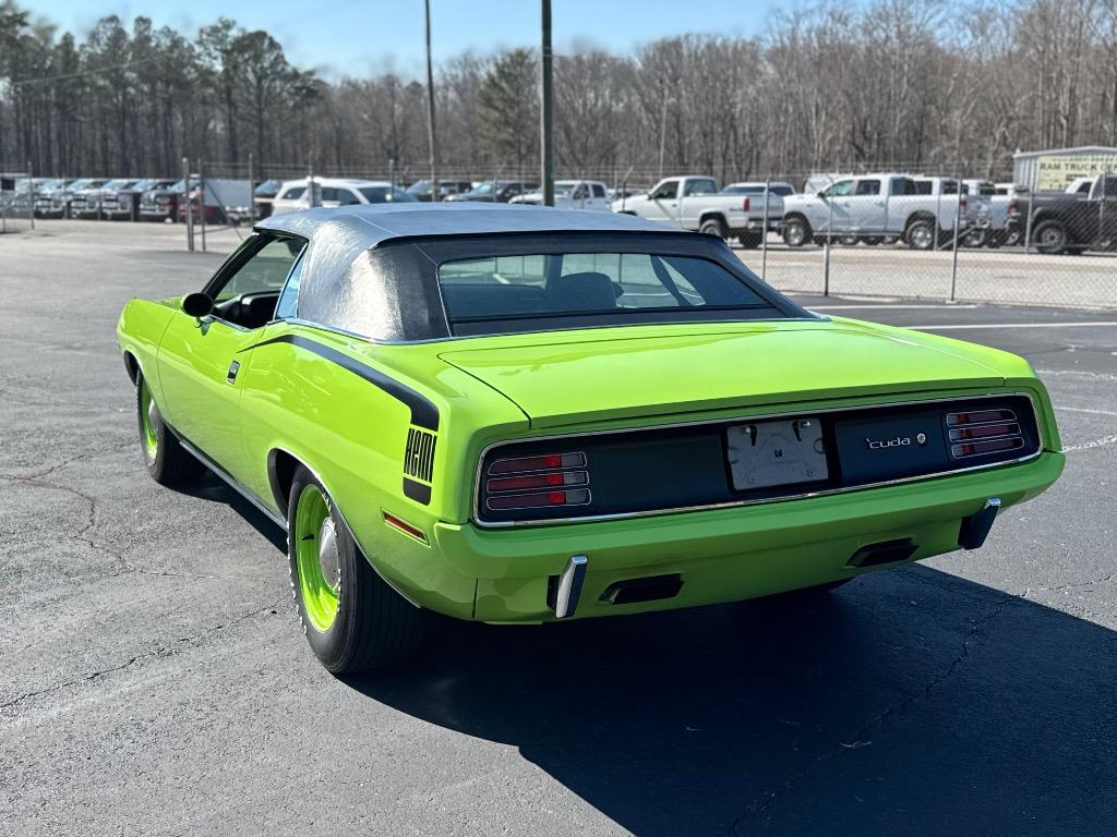 1970 Plymouth Cuda Convertible 528 CI Hemi-Resto mod 5 speed tremec - $149,900