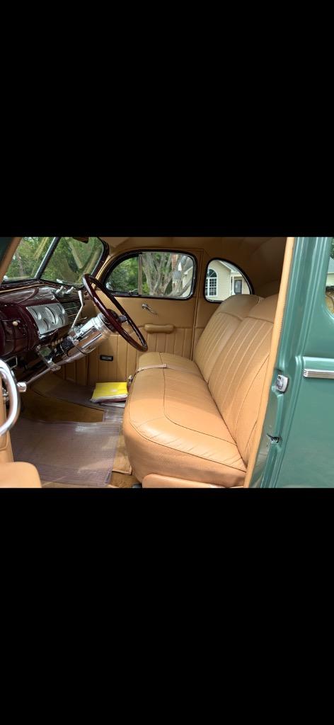 1940 Ford 2 door coupe- Pete n Jake’s chassis, 5.0 fuel injected, vintage air, 4 wheel discs, leather - $75,000