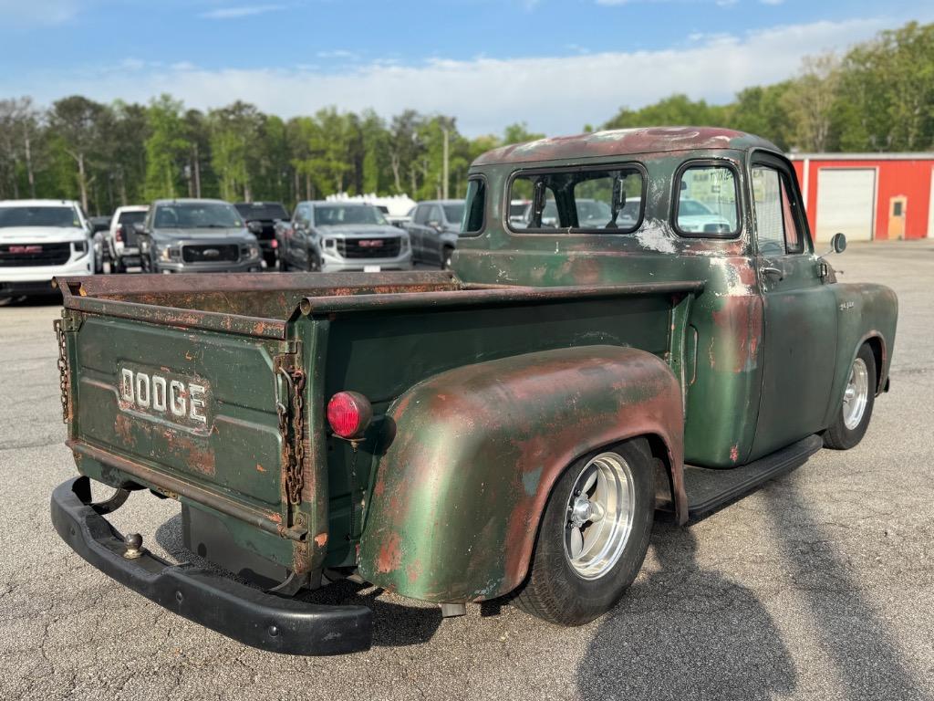 1955 Dodge C3 5 window Pick Up Truck 440 V8, aluminum heads, patina, fatman front, air, great driver - $37,500
