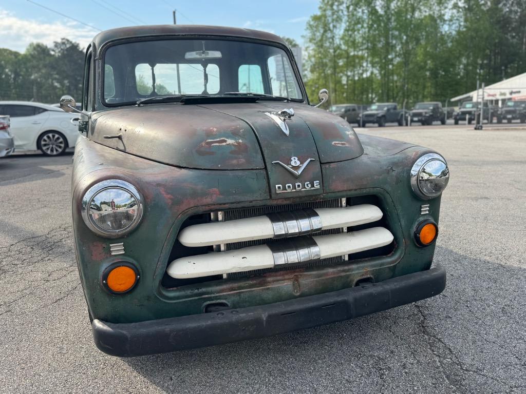 1955 Dodge C3 5 window Pick Up Truck 440 V8, aluminum heads, patina, fatman front, air, great driver - $37,500