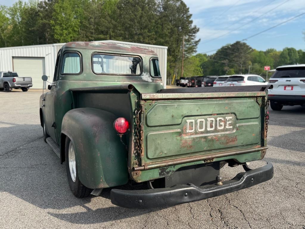 1955 Dodge C3 5 window Pick Up Truck 440 V8, aluminum heads, patina, fatman front, air, great driver - $37,500