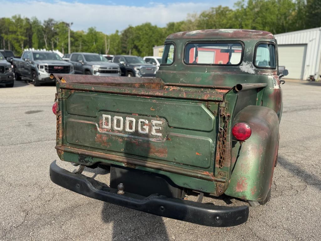 1955 Dodge C3 5 window Pick Up Truck 440 V8, aluminum heads, patina, fatman front, air, great driver - $37,500
