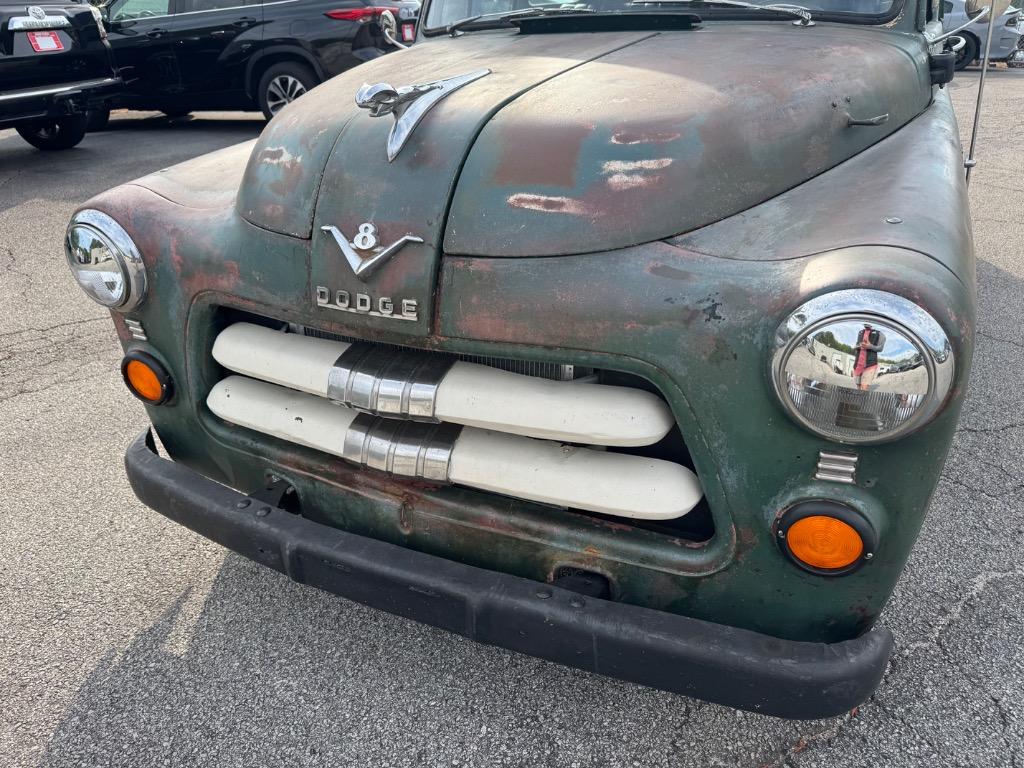 1955 Dodge C3 5 window Pick Up Truck 440 V8, aluminum heads, patina, fatman front, air, great driver - $37,500