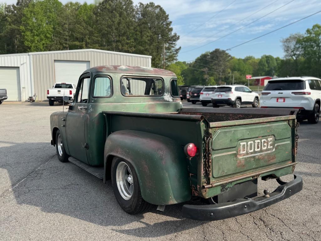 1955 Dodge C3 5 window Pick Up Truck 440 V8, aluminum heads, patina, fatman front, air, great driver - $37,500