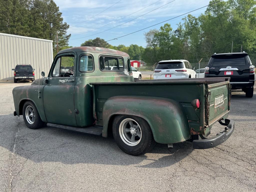 1955 Dodge C3 5 window Pick Up Truck 440 V8, aluminum heads, patina, fatman front, air, great driver - $37,500