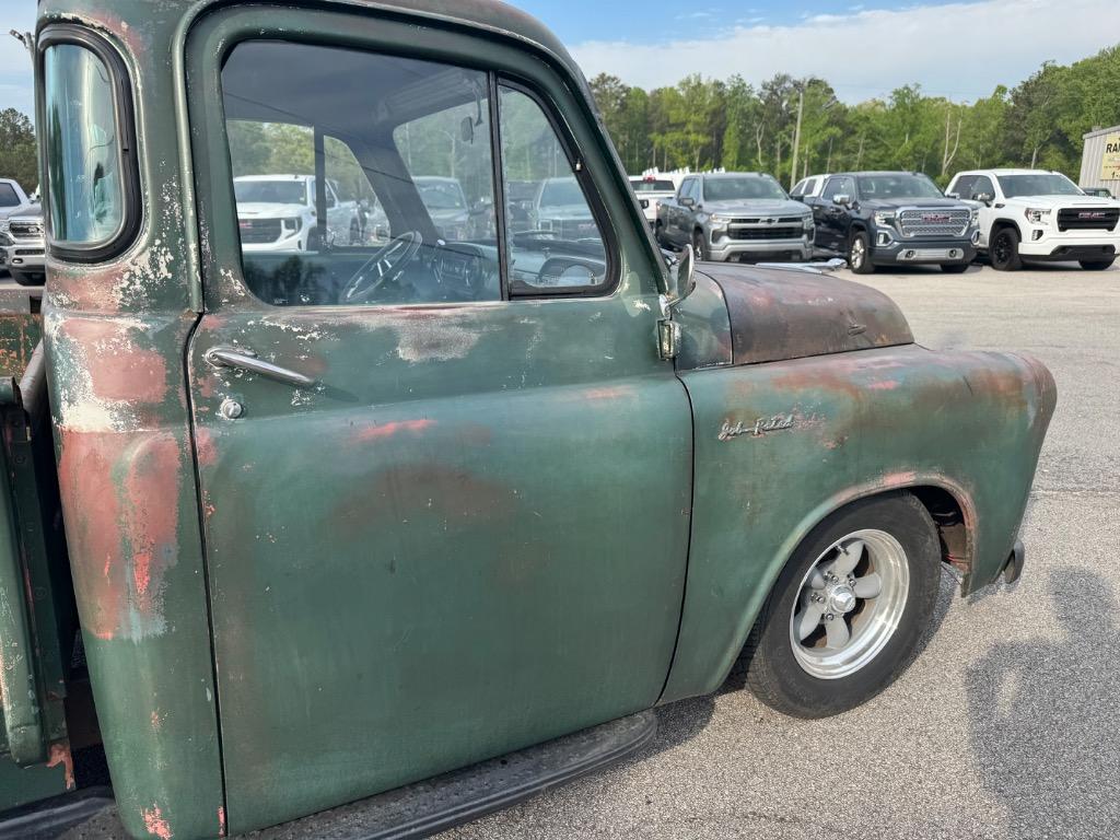 1955 Dodge C3 5 window Pick Up Truck 440 V8, aluminum heads, patina, fatman front, air, great driver - $37,500