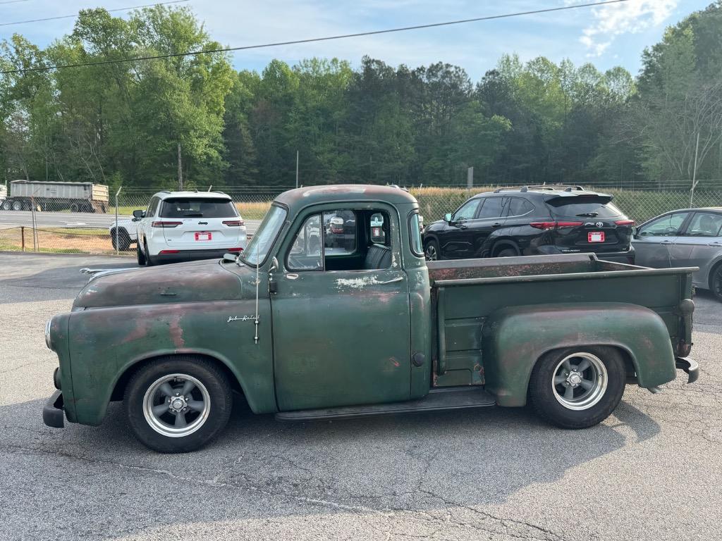 1955 Dodge C3 5 window Pick Up Truck 440 V8, aluminum heads, patina, fatman front, air, great driver - $37,500