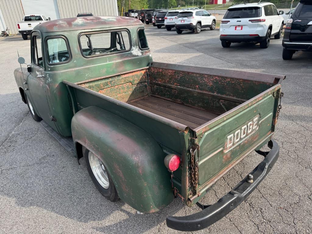 1955 Dodge C3 5 window Pick Up Truck 440 V8, aluminum heads, patina, fatman front, air, great driver - $37,500