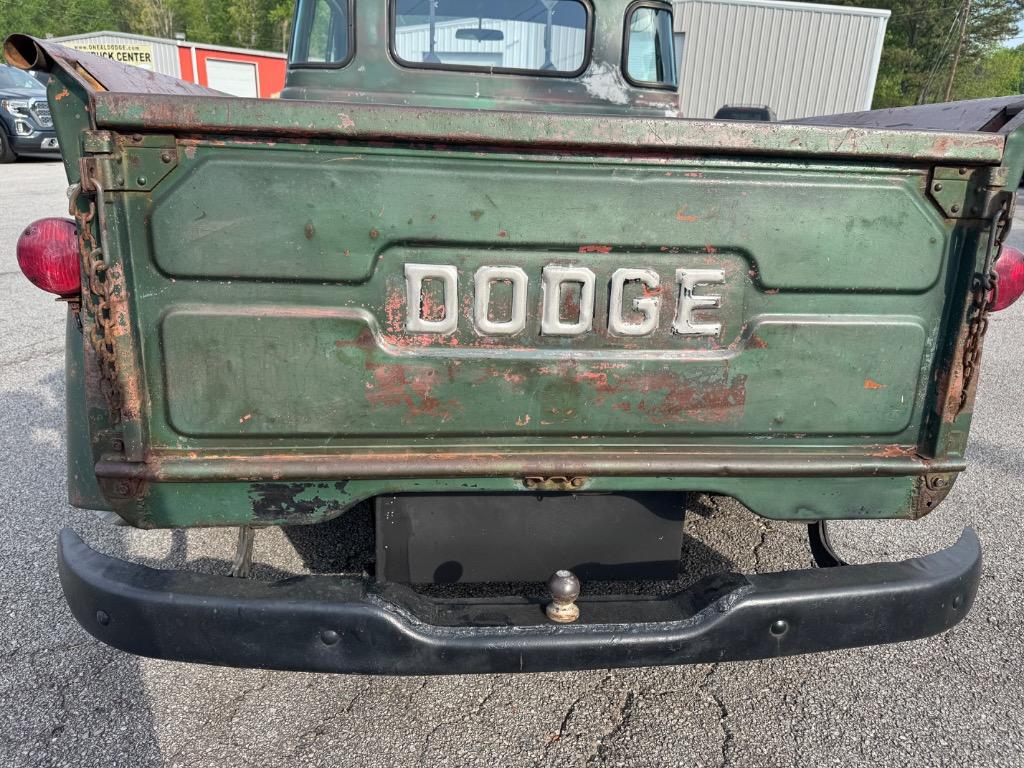 1955 Dodge C3 5 window Pick Up Truck 440 V8, aluminum heads, patina, fatman front, air, great driver - $37,500