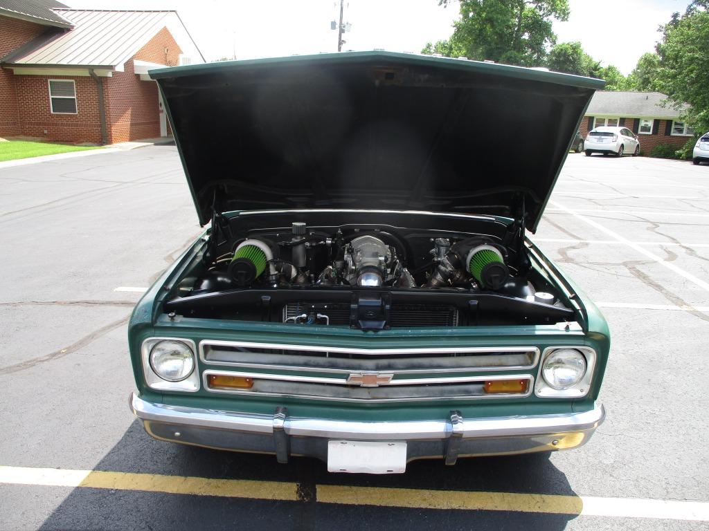1967 Chevrolet C-10 LS Twin Turbo, built trans, cold air,  big disc brakes, 4 linked,  BAD!!!! - $75,000